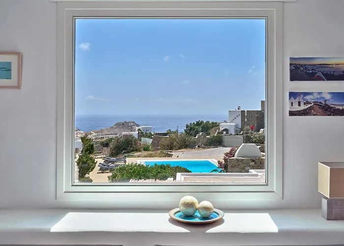 Blue Lounge Villa, Mykonos Βίλα Πάνορμος Μυκόνου