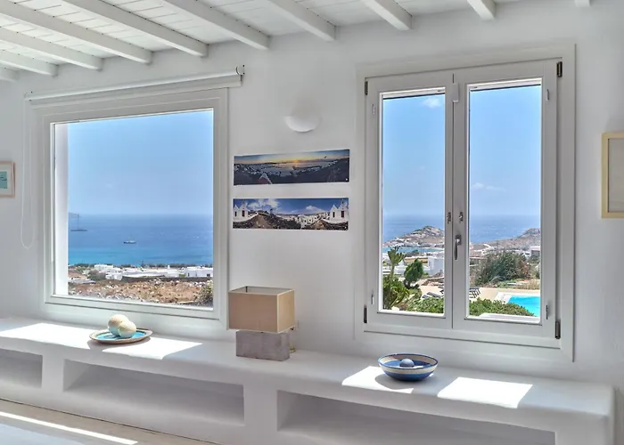 Blue Lounge Villa, Mykonos 帕诺尔莫斯米科诺斯